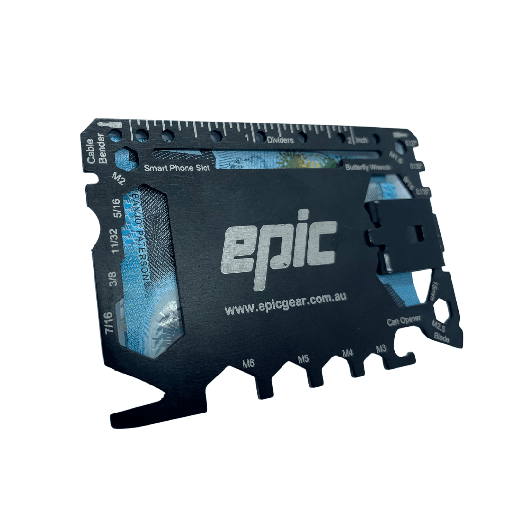 Epic Wallet Multi-tool with Money Clip - Epic Gear Australia